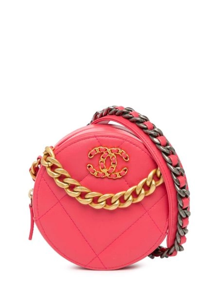 HOT SALE Round Women Clutch CHANEL with Chain 19 Lambskin satchel 2020 0419